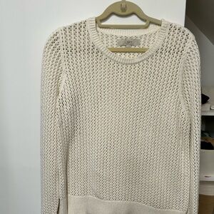 LOFT Women's Cream Sweater